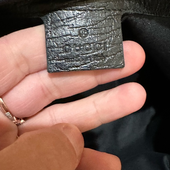 Gucci Black Padlock Chain Printed GG Coated Canvas Tote Bag - Picture 9 of 13